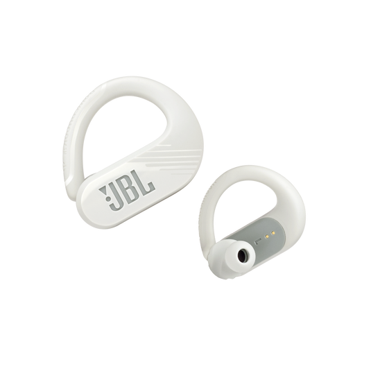 JBL Endurance Peak II - White - Waterproof true wireless sport earbuds - Detailshot 7 image number null